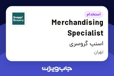 استخدام Merchandising Specialist در اسنپ گروسری