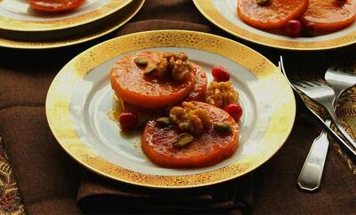 طرز تهیه کدو حلوایی زعفرانی+ نکات و فوت‌وفن‌ ها