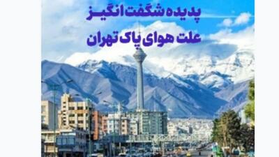 تایم‌لپس دیدنی از تخلیه آلودگی هوای تهران در ۳۰ ثانیه