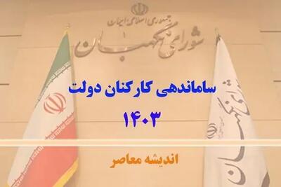 اندیشه معاصر - دستانِ «طرح ساماندهی کارکنان دولت» بر دامان مجمع تشخیص مصلحت نظام| تعیین تکلیف طرح ساماندهی کارکنان دولت تا پایان سال اندیشه معاصر