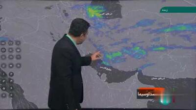 ورود سامانه بارشی از جنوب غربی کشور + فیلم