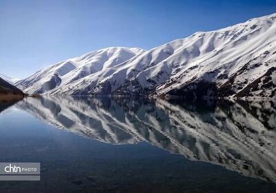 تصاویر شگفت انگیز دریاچه گهر لرستان در زمستان