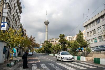 پیش‌بینی وزش باد در تهران | تجربه دمای زیر صفر در پایتخت