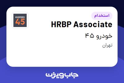 استخدام HRBP Associate در خودرو 45