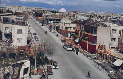 دو قاب به فاصله ۵۰سال از نمای یک مکان خوشمزه در تهران - چیدانه