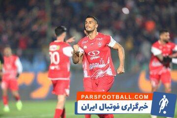 عکس | نمره باورنکردنی برای آقای گل پرسپولیس - پارس فوتبال