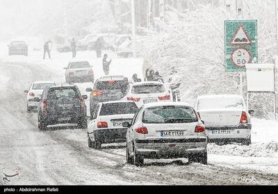 ضرورت رعایت نکات ایمنی در رانندگی جاده‌های برفی