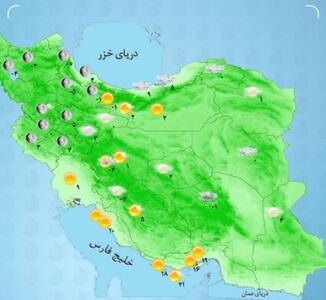 گرما از فردا مهمان کشور می‌شود +نقشه هواشناسی