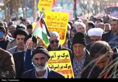 راهپیمایی جمعه خشم در خراسان شمالی برگزار شد - تسنیم