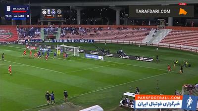 گل سعید عزت اللهی به النصر امارات (شباب الاهلی 2-0 النصر امارات) - پارس فوتبال