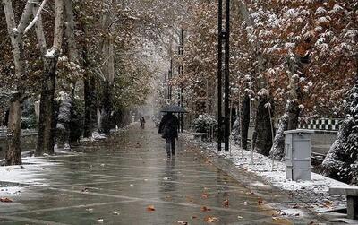 پیش‌بینی هوای تهران فردا دوشنبه ۱۷ دی‌ ماه/ تهران بارانی می‌شود