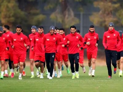 شروع تمرینات پرسپولیس با باقری