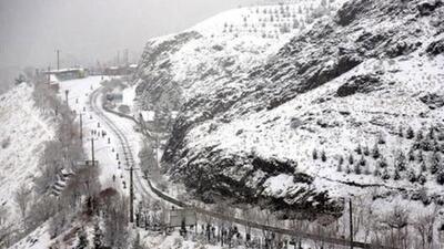 تهرانی‌ها منتظر بارش باران و برف باشند