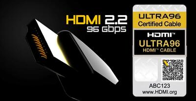 استاندارد HDMI 2.2 با پهنای باند 96 گیگابیت‌برثانیه معرفی شد