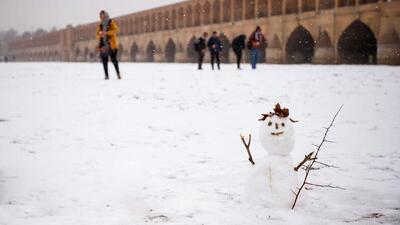 هفته‌ای برفی برای استان اصفهان/ هشدار هواشناسی صادر شد