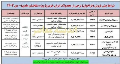 اندیشه معاصر - ​ثبت نام ایران خودرو امروز ۱۷ دی ۱۴۰۳ / لینک ثبت نام ایران خودرو+ جزئیات اندیشه معاصر