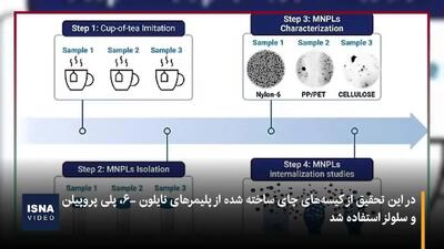 رابطه بین چای کیسه‌ای و نانوپلاستیک‌ها + فیلم