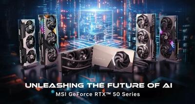 رونمایی MSI از مدل‌های سفارشی NVIDIA GeForce RTX 5090؛ به خط شدن همه سری‌ها برای قیمت و کاربردهای مختلف