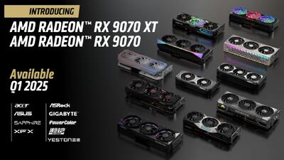 آغاز پیش فروش کارت گرافیک‌های AMD Radeon RX 9070 XT و RX 9070 از 4 بهمن ماه!