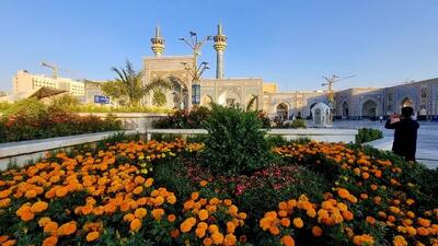 حرم مطهر امام رضا(ع) آماده جشن میلاد امام جواد علیه السلام