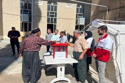 جمع‌آوری ۷۲۱ میلیون تومان برای کمک به غزه و لبنان توسط کردستانی‌ها