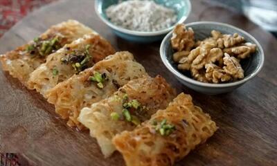 طرز تهیه رشته خشکار؛ شیرینی خوشمزه گیلانی