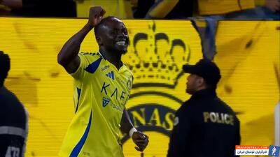 گل اول النصر به الاخدود توسط مانه - پارس فوتبال