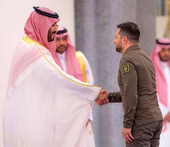 گفت‌وگوی مهم زلنسکی با بن سلمان درباره جنگ اوکراین