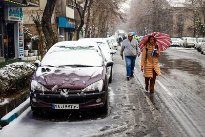 بارش باران و برف در ۶ استان از فردا شنبه