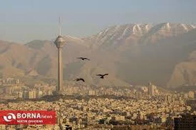 کیفیت هوای تهران در روز جاری