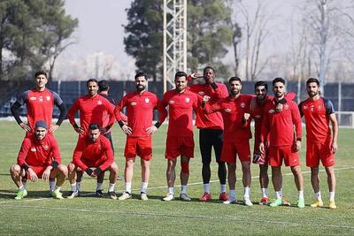 تمرین سبک پرسپولیس در ورزشگاه آزادی