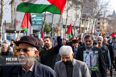 راهپیمایی ضد صهیونیستی «جمعه خشم» در ماسال