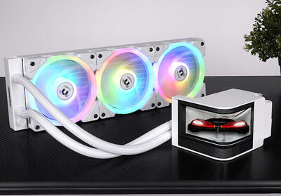 خنک‌کننده جدید Thermaltake با صفحه‌نمایش‌ عجیب و غریب!