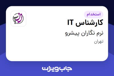 استخدام کارشناس IT در نرم نگاران پیشرو