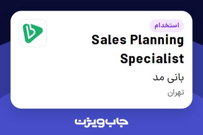 استخدام Sales Planning  Specialist در بانی مد