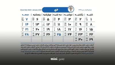 تاریخ ولادت حضرت علی تاریخ در تقویم ۱۴۰۳ چه روزی است؟