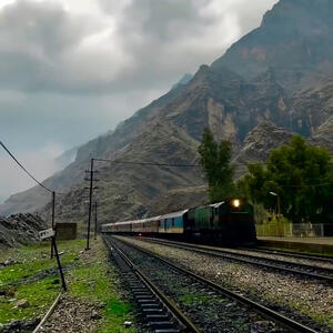 بارش سنگین برف در میرآبادِ آذربایجان‌غربی