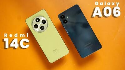 مقایسه گلکسی A06 و Redmi 14c؛ بهترین گوشی زیر ۱۰ میلیون تومانی بازار کدام است؟