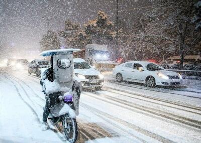 برف و باران در ۲۵ استان