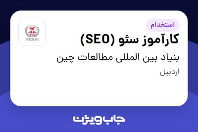 استخدام کارآموز سئو (SEO) در بنیاد بین المللی مطالعات چین