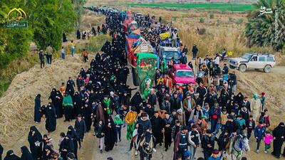 پیاده‌روی میلیونی سالروز شهادت امام کاظم(ع) آغاز شد