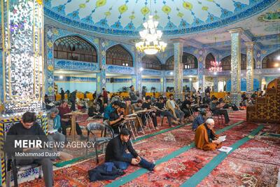 روزی خاص برای خلوت و نجوا با معبود/ معتکفین اردبیل برای قرب الهی دور هم جمع می‌شوند