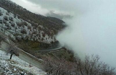 هزارکانیان با ۱۰ درجه زیر صفر سردترین ایستگاه  کردستان در شب گذشته بود