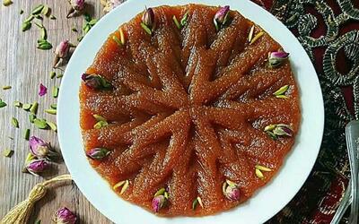 طرز تهیه حلوای اوماج با شیره انگور - فراشپز