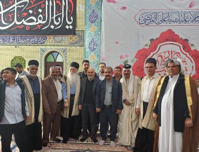 استاندار خوزستان در روز ولاد امام علی (ع) با جمعی از علما و اقوام خوزستان دیدار کرد