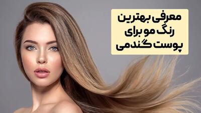 رنگ موهای مناسب پوست گندمی؛ چگونه رنگ مویی انتخاب کنیم که جذاب‌تر شویم؟