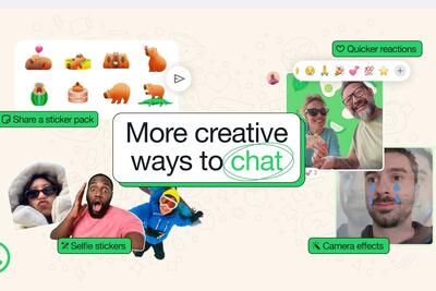 واتس‌اپ تغییرات جدیدی برای ری‌اکشن‌ها و استیکرها معرفی کرد