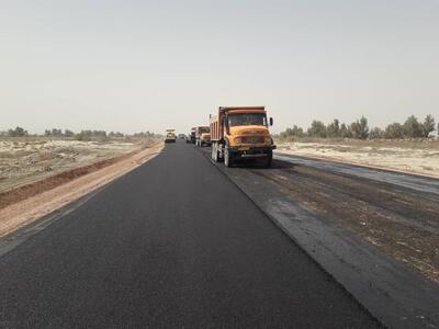 ۳۴ کیلومتر بزرگراه در مسیر میرجاوه - زاهدان - بم در حال ساخت است