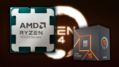 پردازنده AMD Ryzen 5 7400F با 6 هسته و حداکثر کلاک 4.7 گیگاهرتز به بازار می‌آید