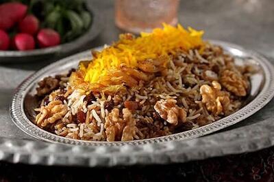 آموزش آشپزی / طرز تهیه غم بر پلو یا قنبر پلو شیرازی مجلسی